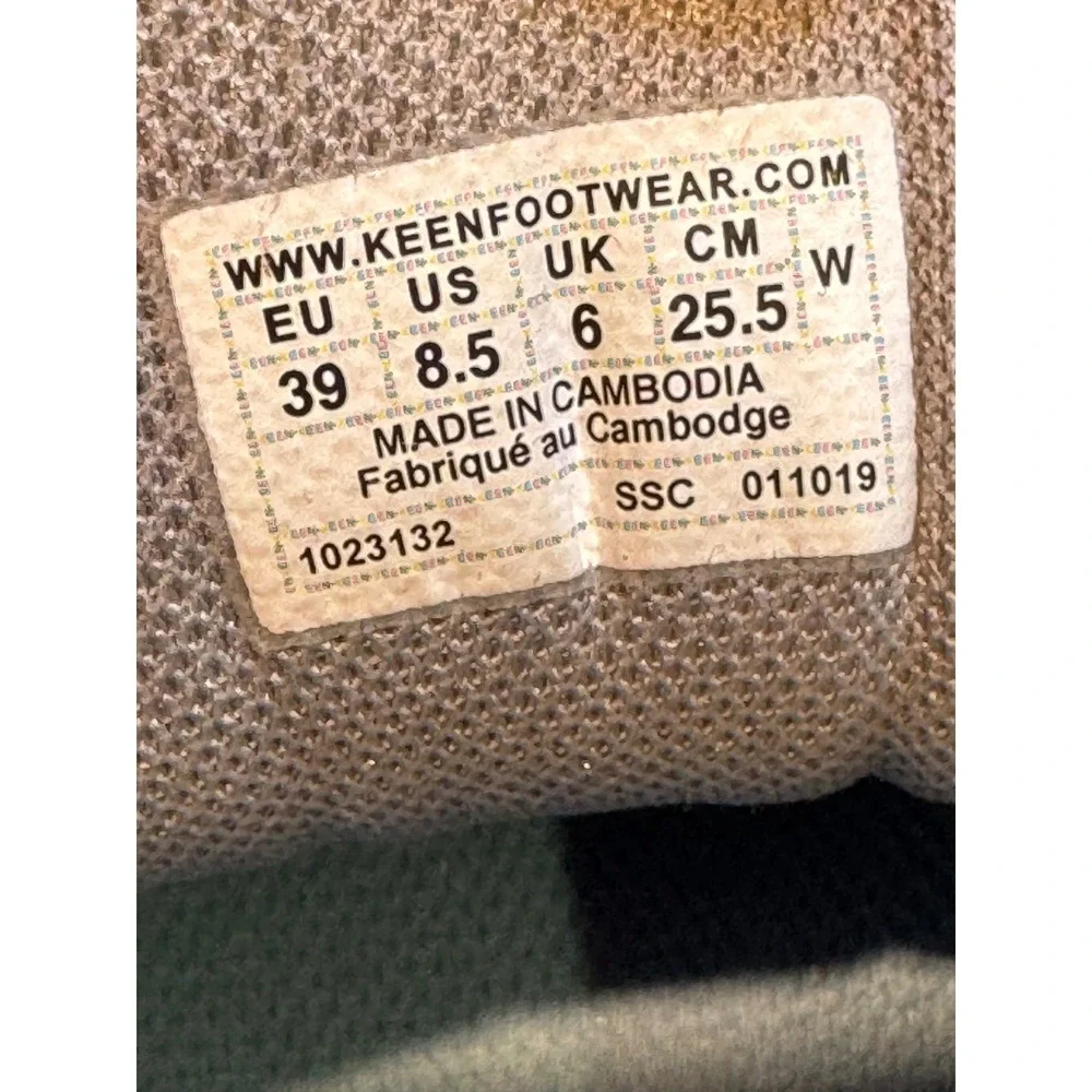 KEEN Women's Grey Konnectfit Outdoor Hiking Trail Shoes Size 7.5‎
